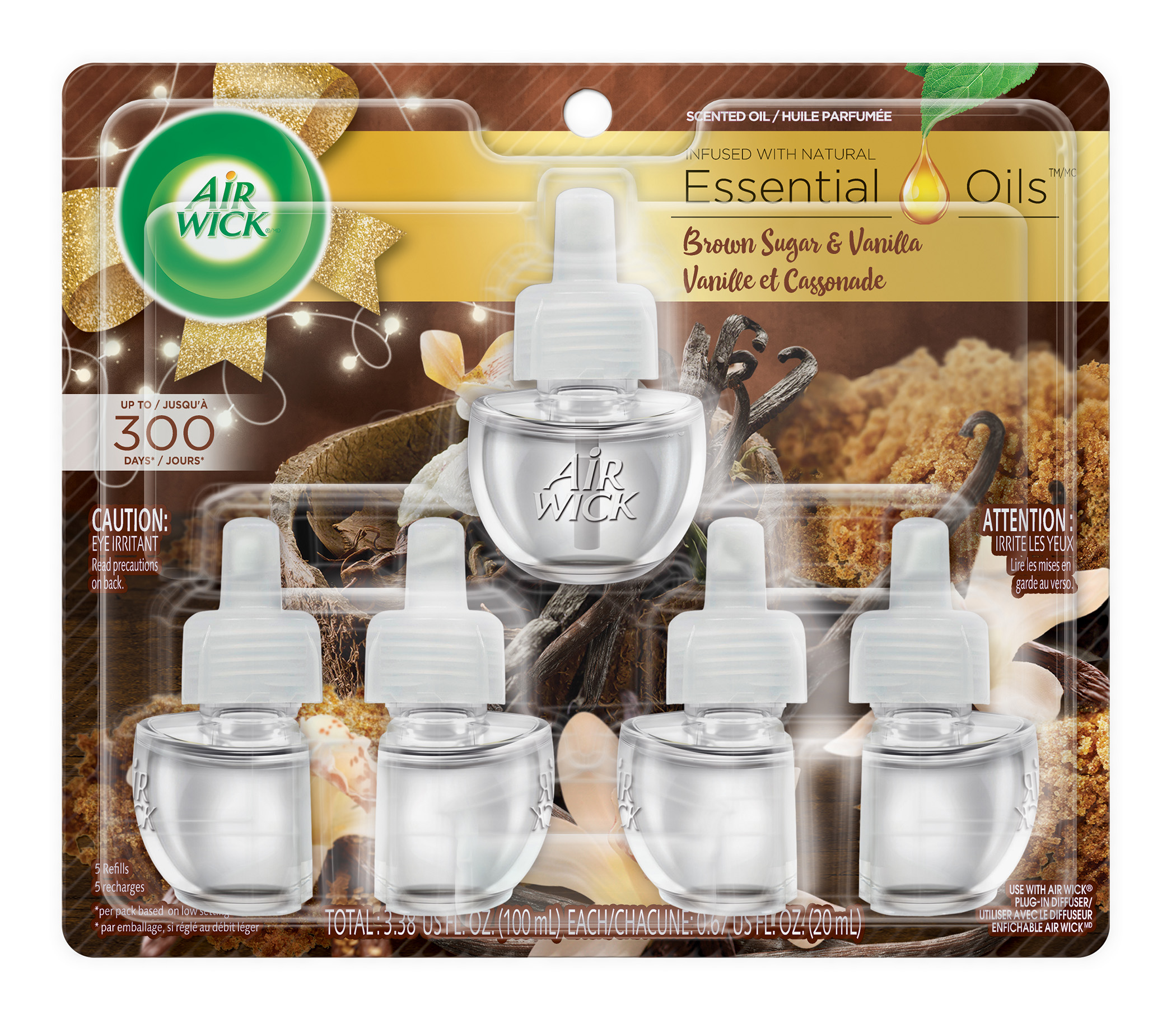 AIR WICK® Scented Oil - Brown Sugar & Vanilla (Canada)